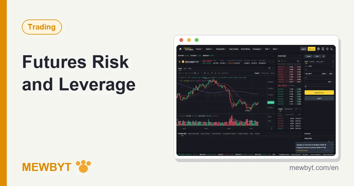 Cover image for the Binance futures and risk guide